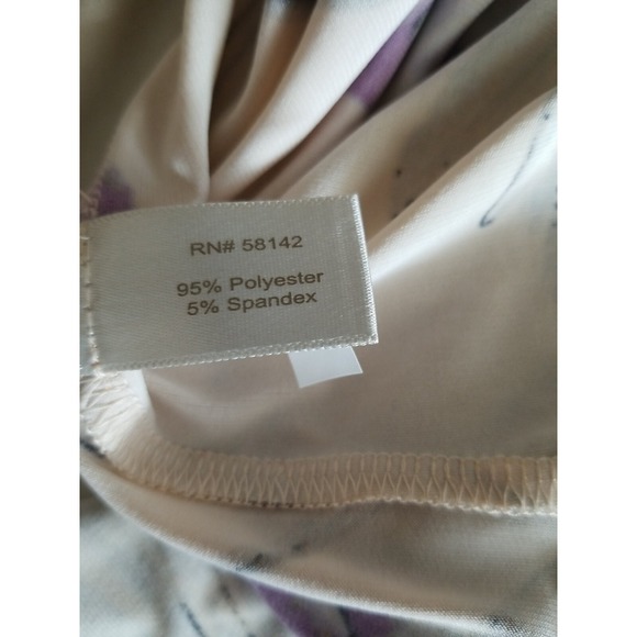 BOSTON PROPER Women's Paisley Cold Shoulder Boho Top‎ Multi Size S NWT - Picture 6 of 7